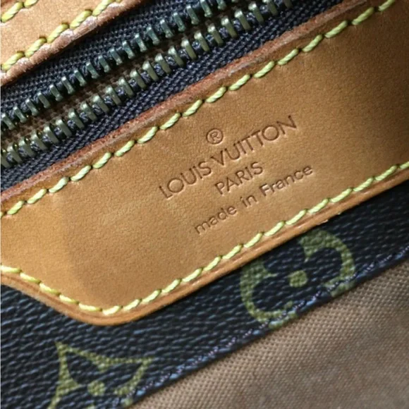 1996 Louis Vuitton Monogram Sac Shopping Tote vintage - Picture 6 of 9